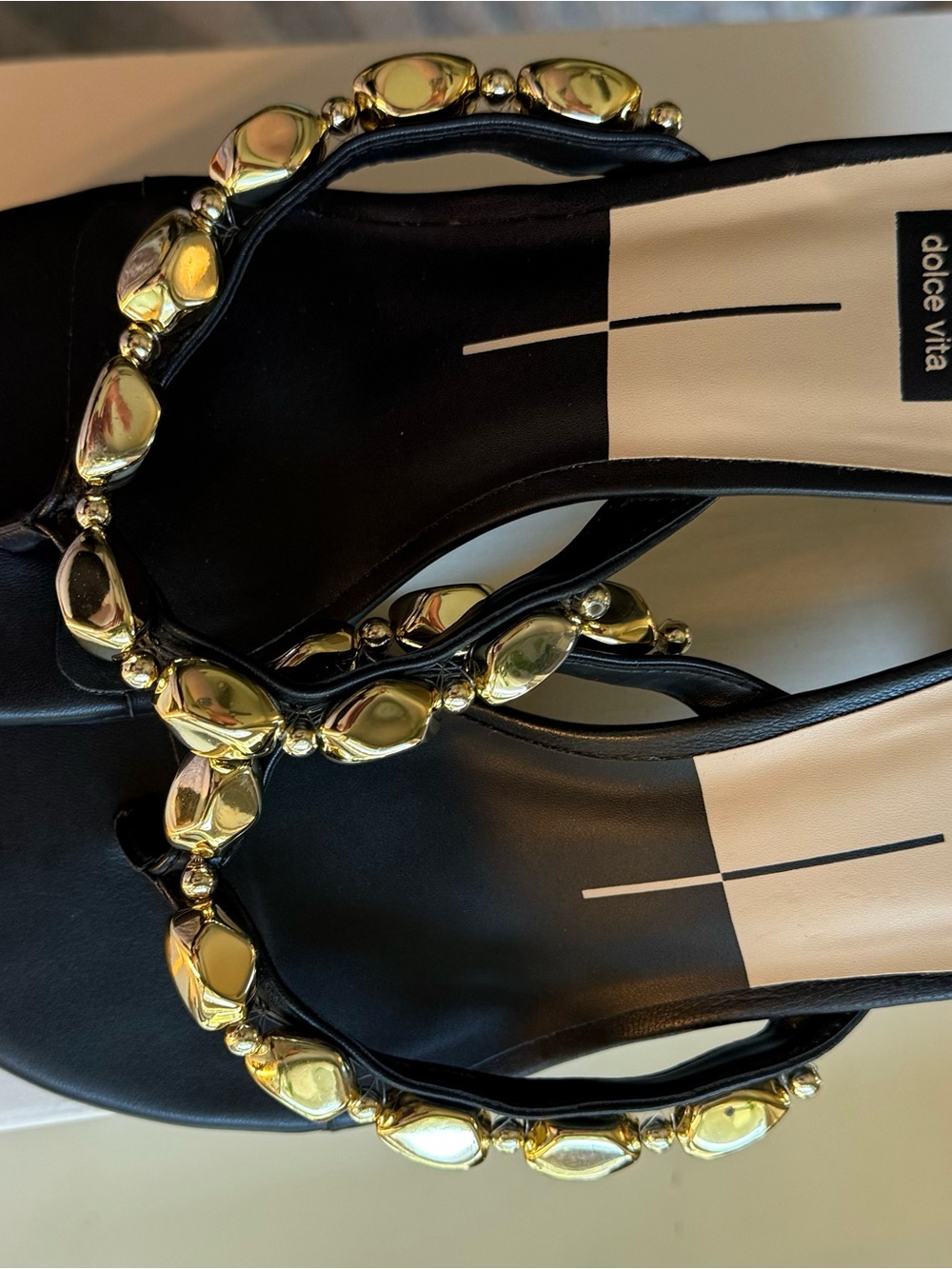 Dolce Vita Daksie Embellished Kitten
Heel Sandals - Picture 10 of 16